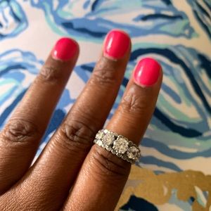 Sterling Silver CZ Ring